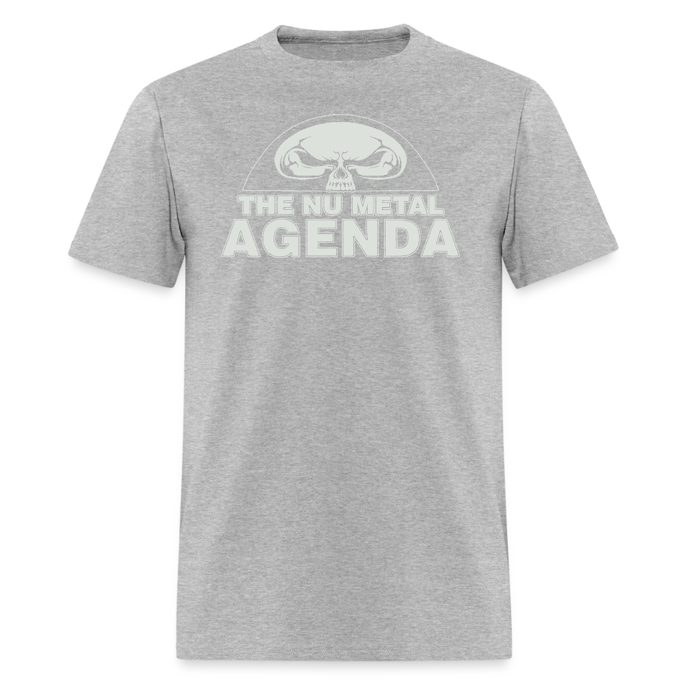 NMA Skull - Tee - heather gray
