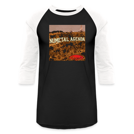 SysteNMA of a Down - Baseball T-Shirt - black/white