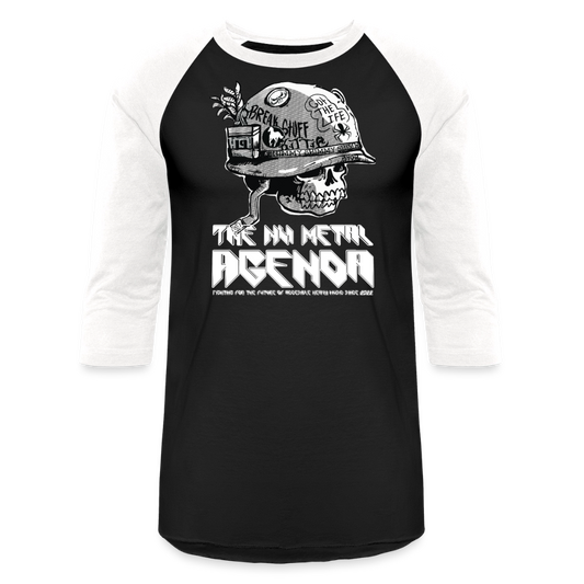 NMARMY - Baseball T-Shirt - black/white