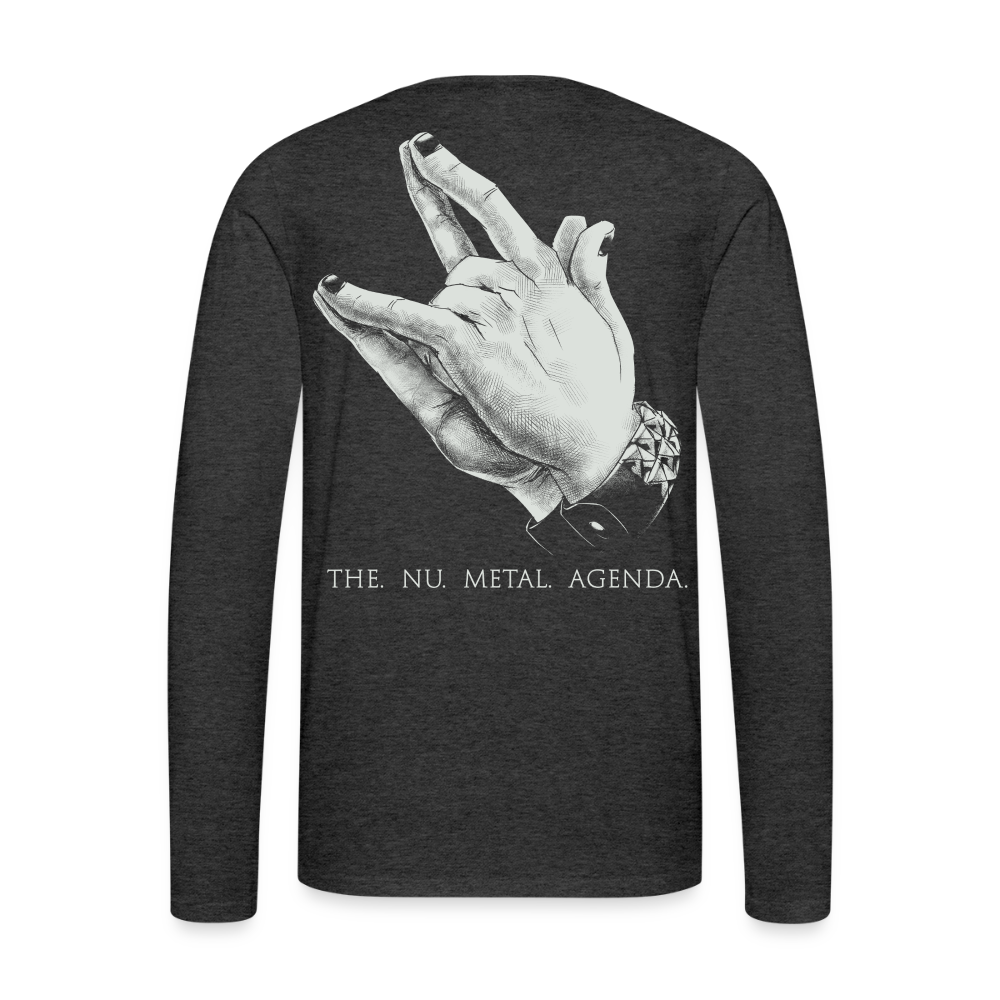 Nu Metal Will Provide - Long Sleeve T-Shirt - charcoal grey