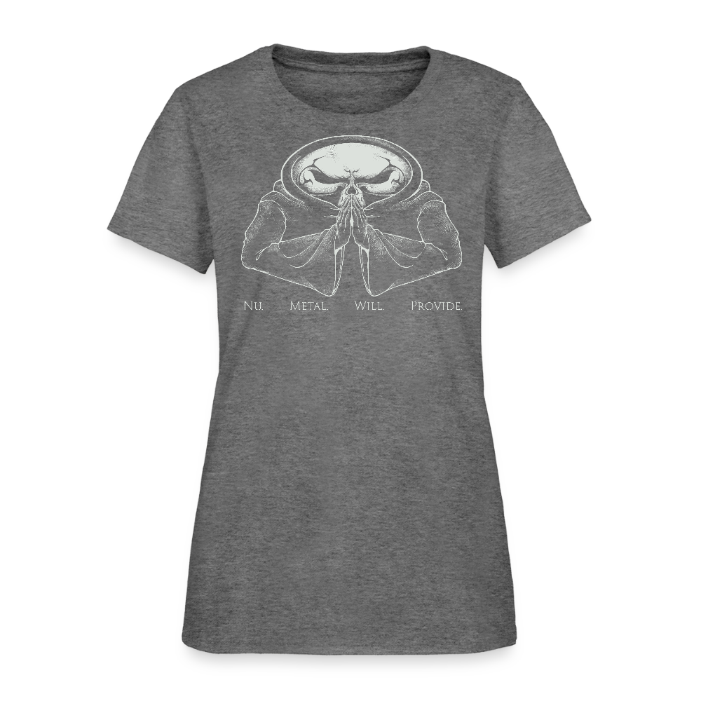 Nu Metal Will Provide - Women's T-Shirt - graphite heather