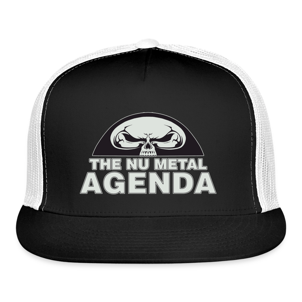 NMA Skull - Trucker Cap - black/white