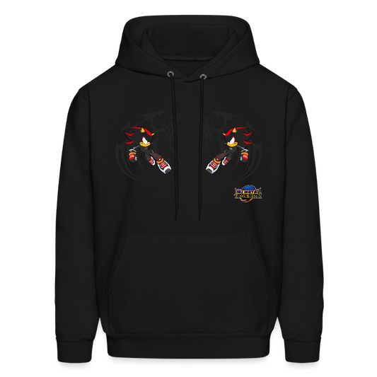 Shadow vs Shadow Zip Hoodie - black