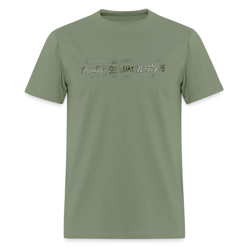 "A Violent Reaction" - A Violent Reaction: 25 Years of The War of Art | T-Shirt - military green