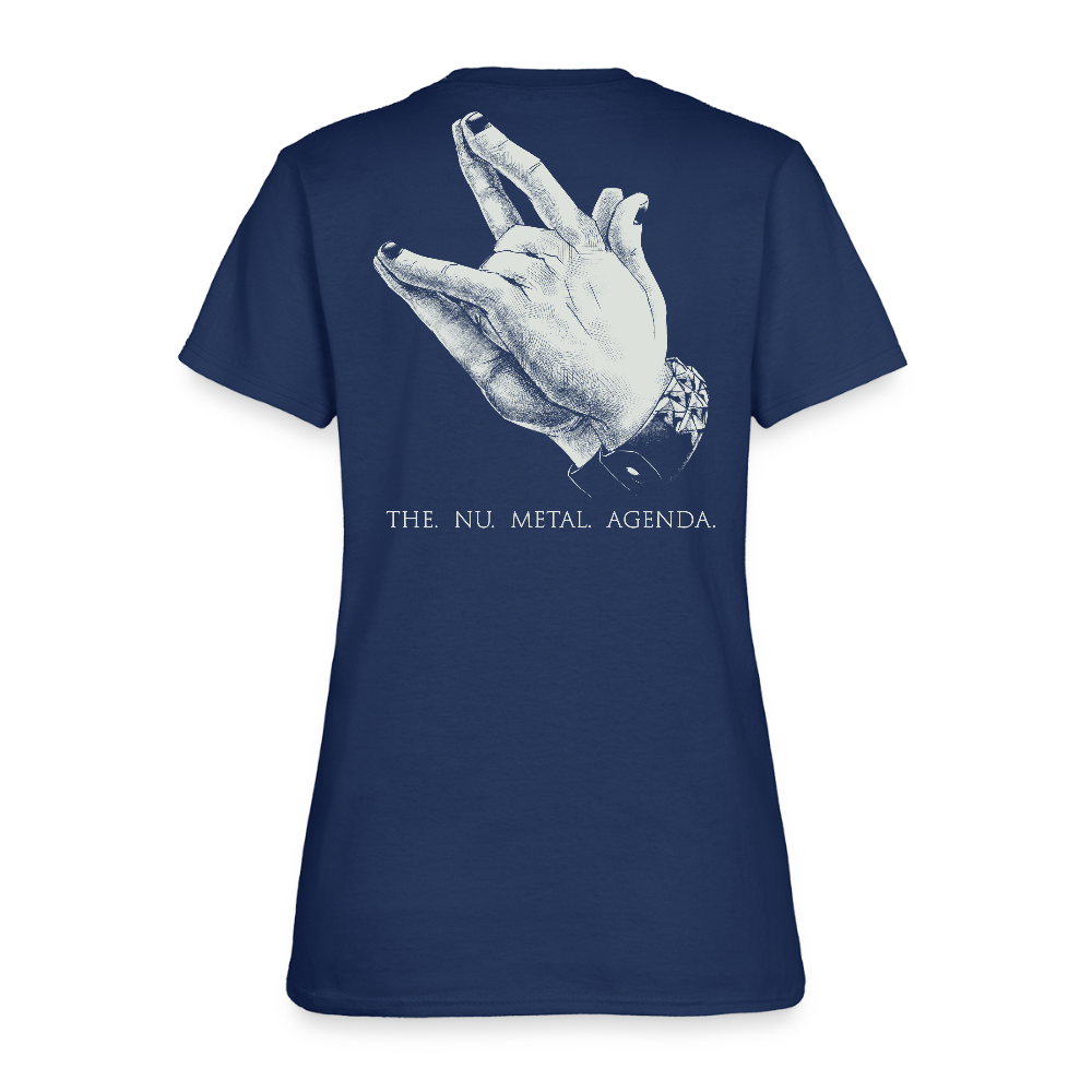 Nu Metal Will Provide - Women's T-Shirt -  blue dusk