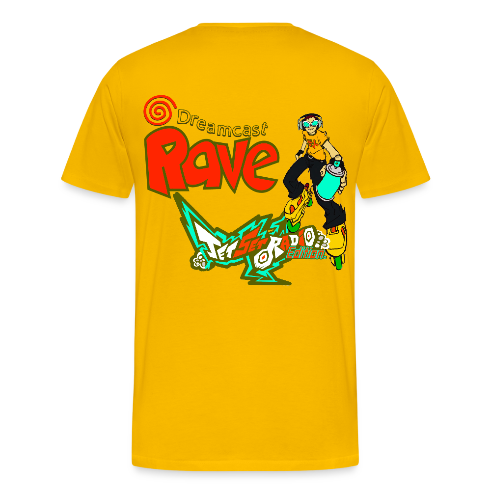 Dreamcast Rave: Jet Set Radio Edition - Beat Tee - sun yellow