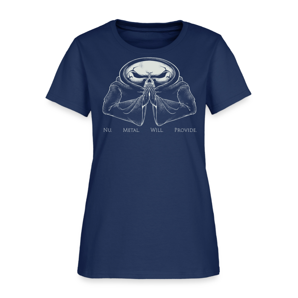 Nu Metal Will Provide - Women's T-Shirt -  blue dusk