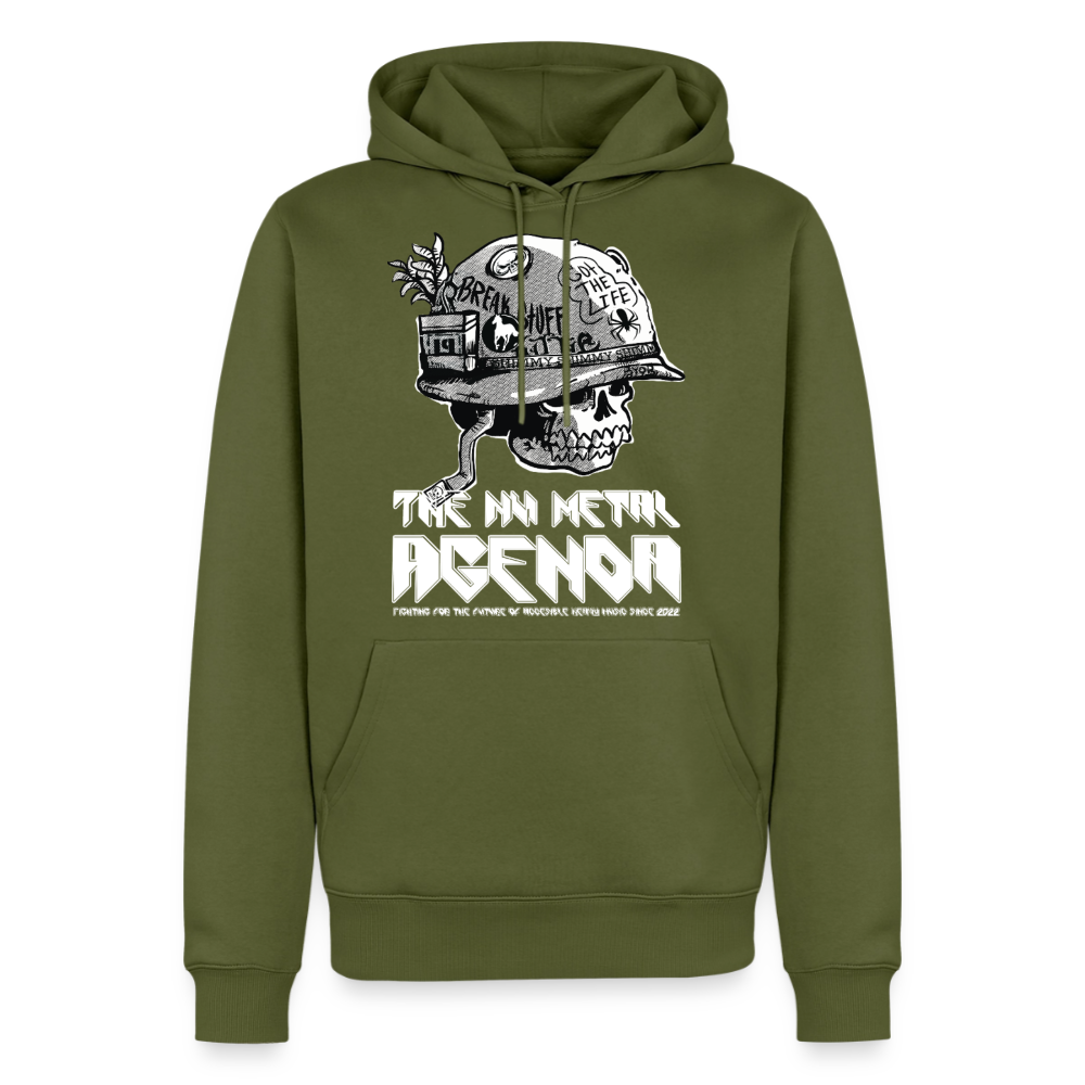 NMARMY - Premium Hoodie - khaki green 