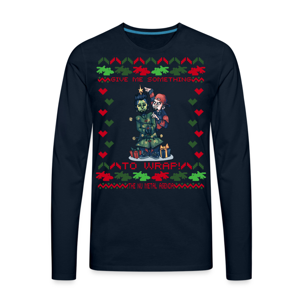 My Gift to You Xmas - Long Sleeve T-Shirt - deep navy