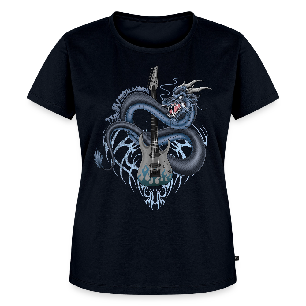 The Nu Metal Dragon Agenda - Women’s Premium T-Shirt - navy