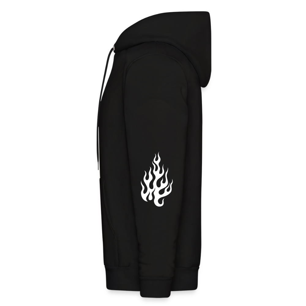 NMA Skully Guy - Flame Hoodie - black