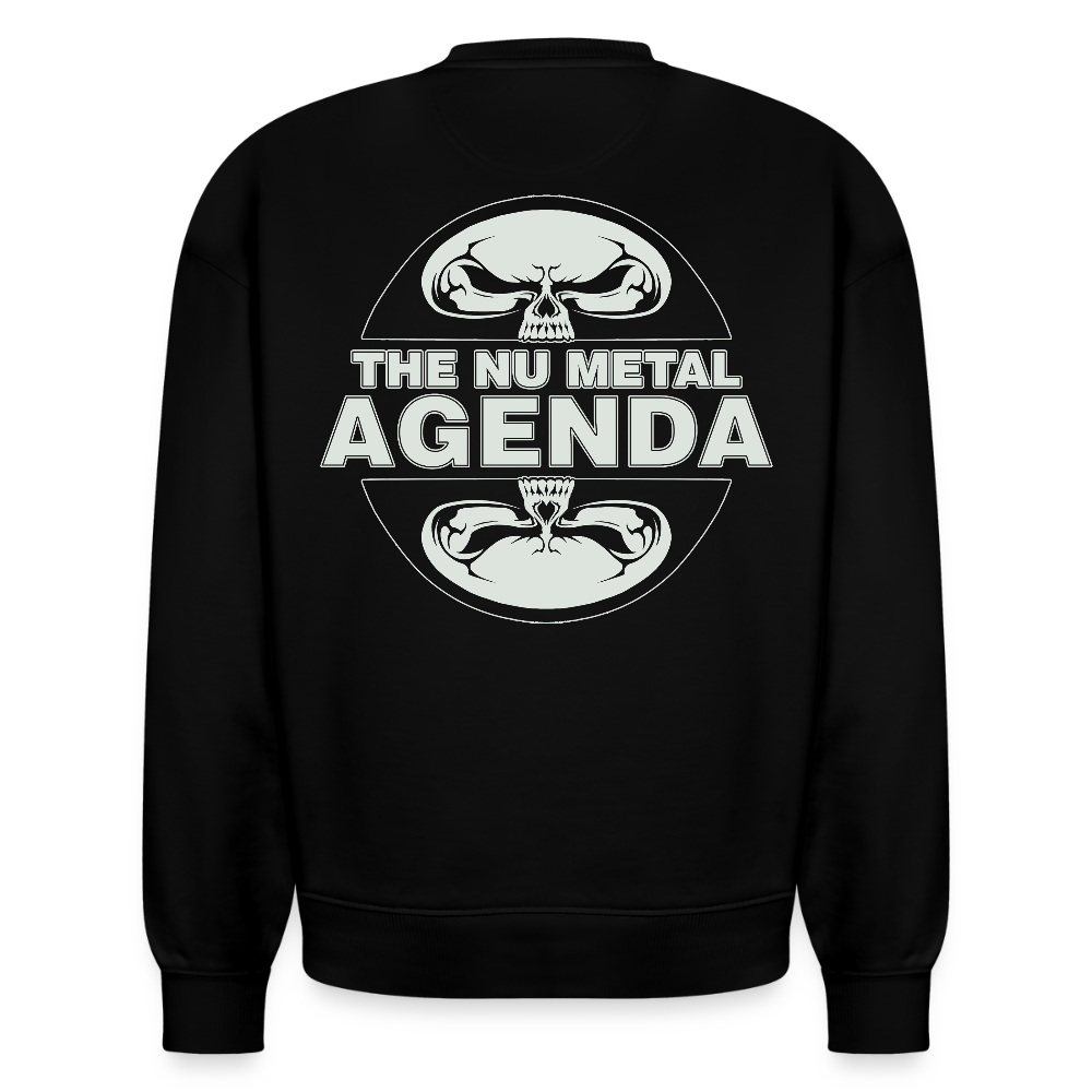 The Pledge - Stanley/Stella Radder Unisex Oversized Organic Sweatshirt - black