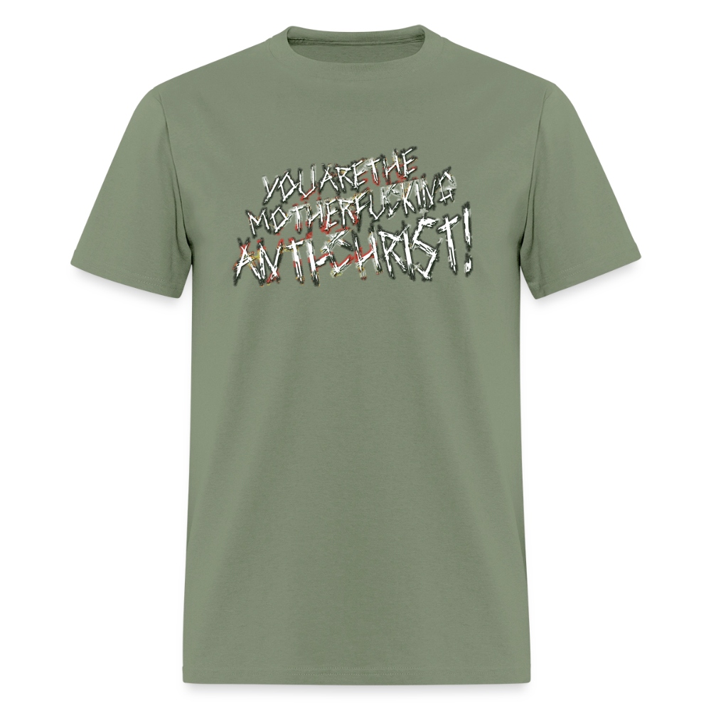 "Never Get Caught" - A Violent Reaction: 25 Years of The War of Art | T-Shirt - military green