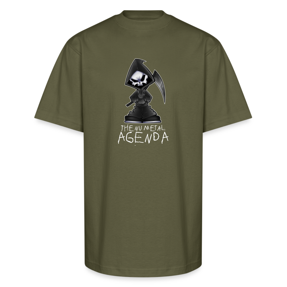 NMA Skull Reaper - Oversized Heavyweight T-Shirt - classic olive