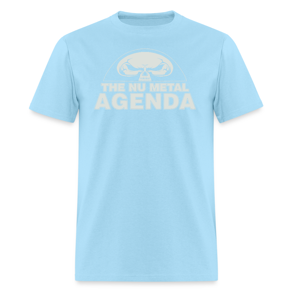 NMA Skull - Tee - powder blue