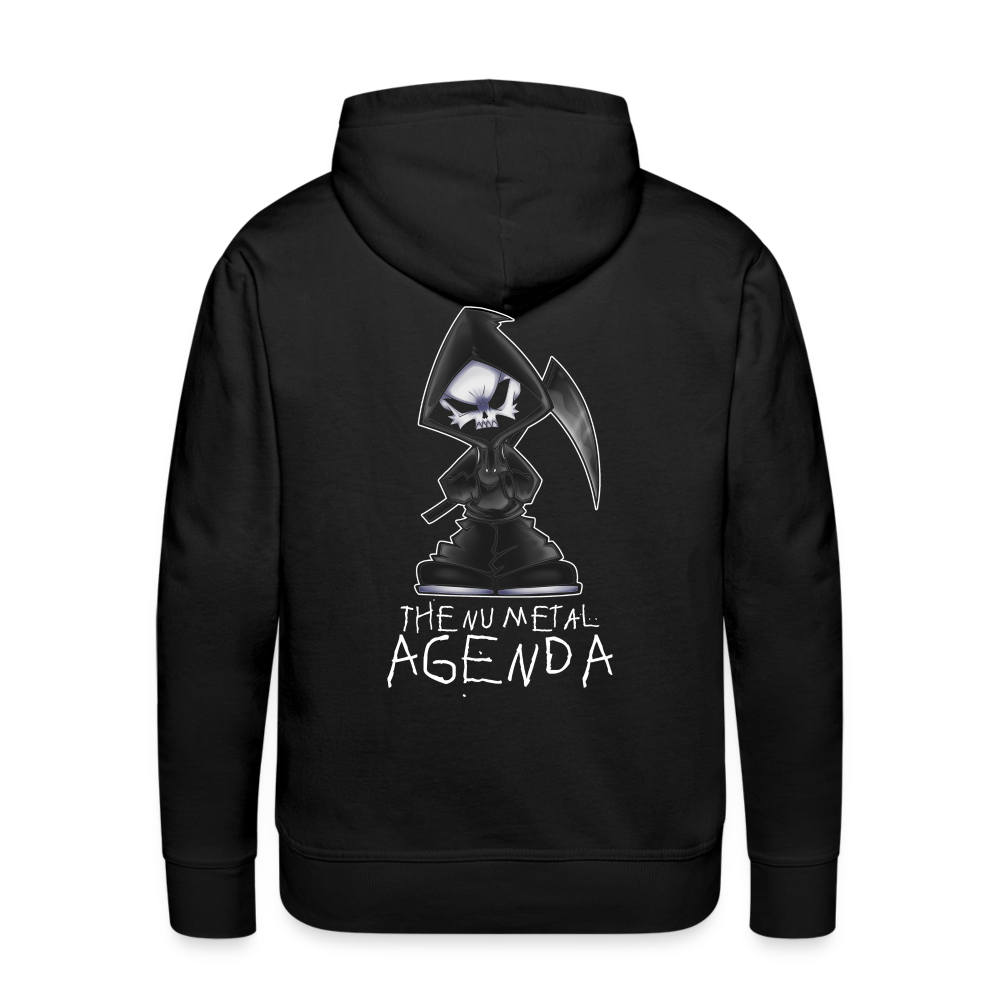 NMA Skully Guy - Flame Hoodie - black