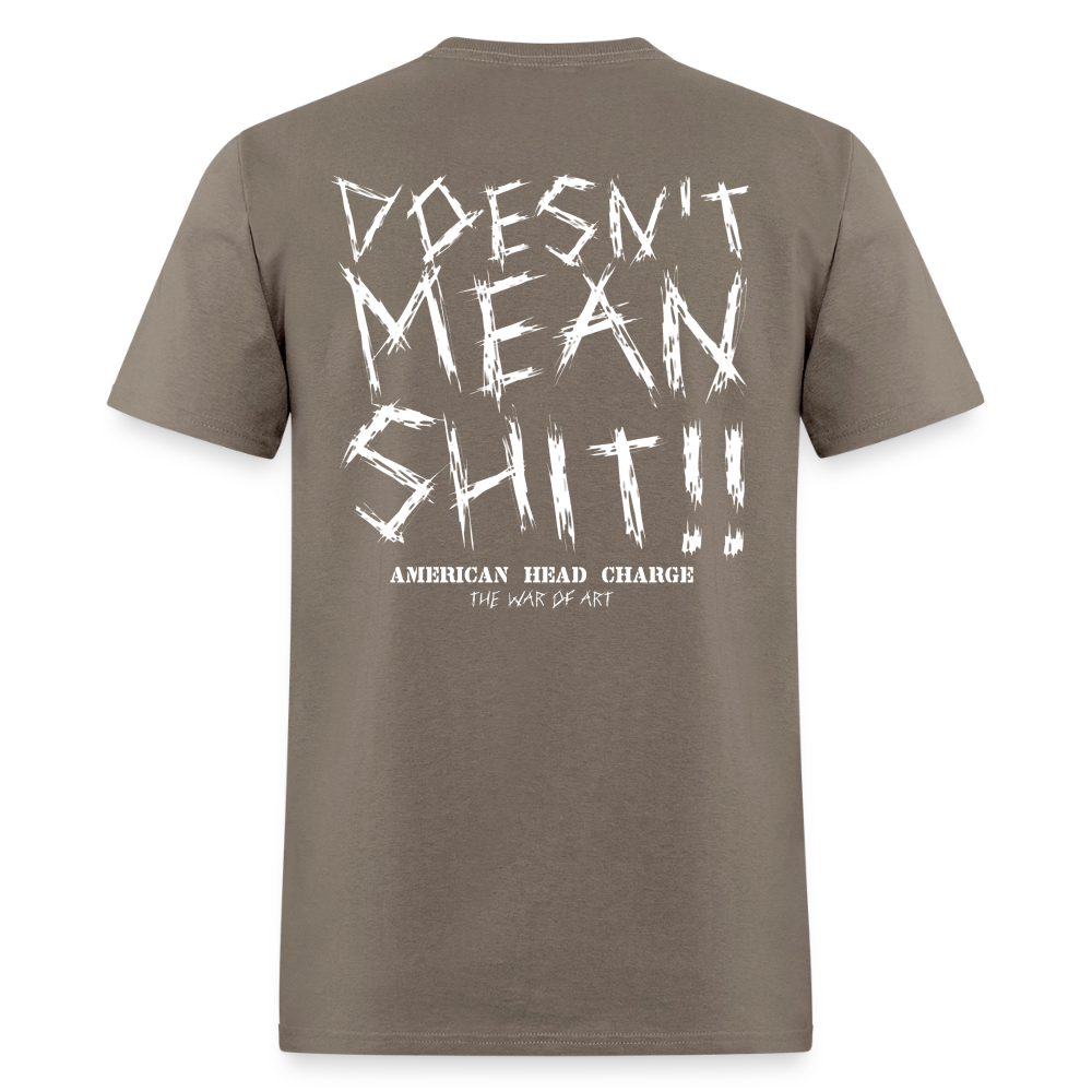 "Reach and Touch" - A Violent Reaction: 25 Years of The War of Art | T-Shirt - safari