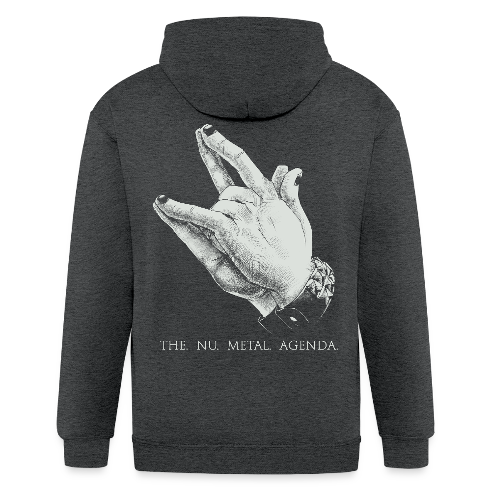 Nu Metal Will Provide - Zip Hoodie - deep heather