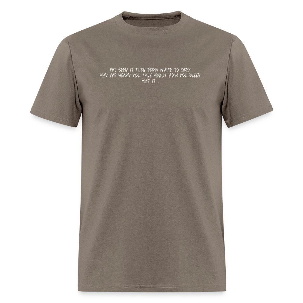 "Reach and Touch" - A Violent Reaction: 25 Years of The War of Art | T-Shirt - safari