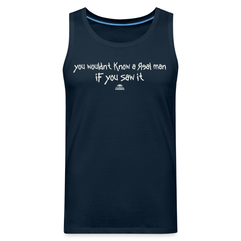 just a pretty boy - Premium Tank - deep navy