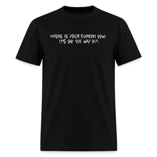 "Breathe In, Bleed Out" - A Violent Reaction: 25 Years of The War of Art | T-Shirt - black