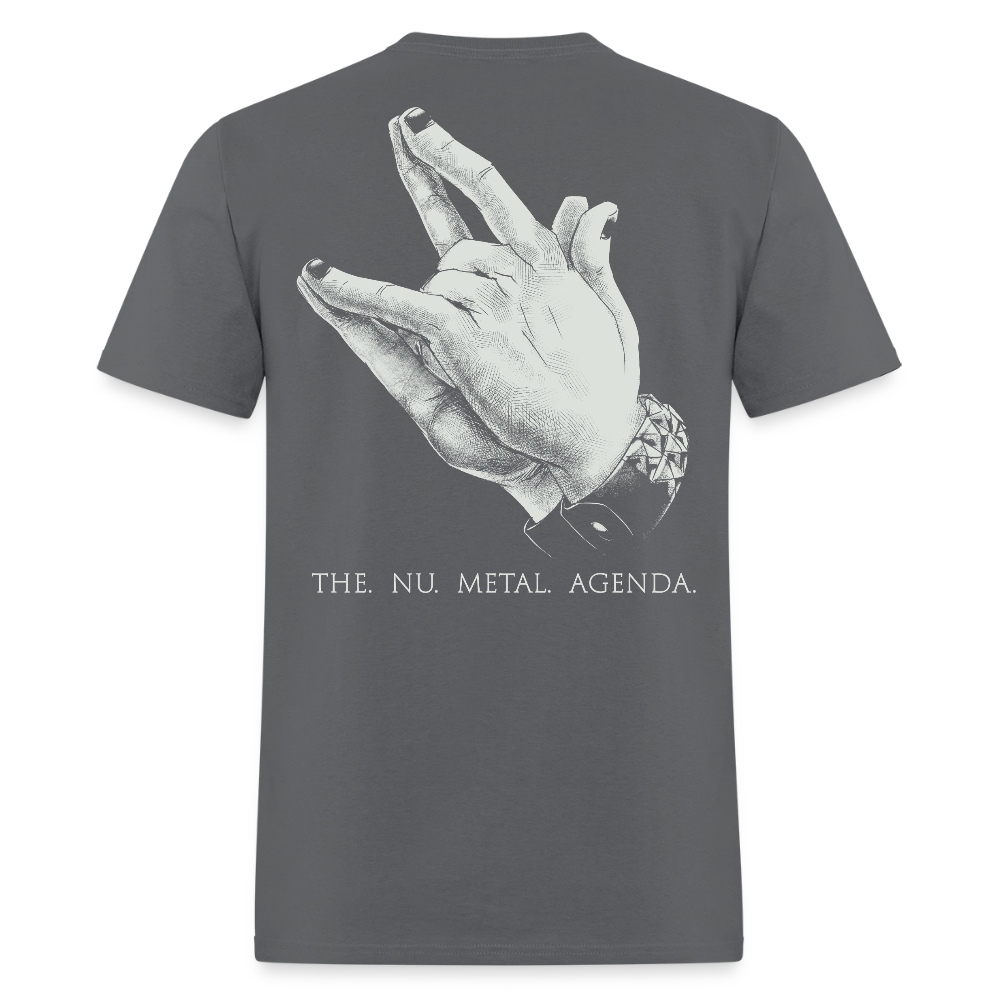 Nu Metal Will Provide - Tee Shirt - charcoal