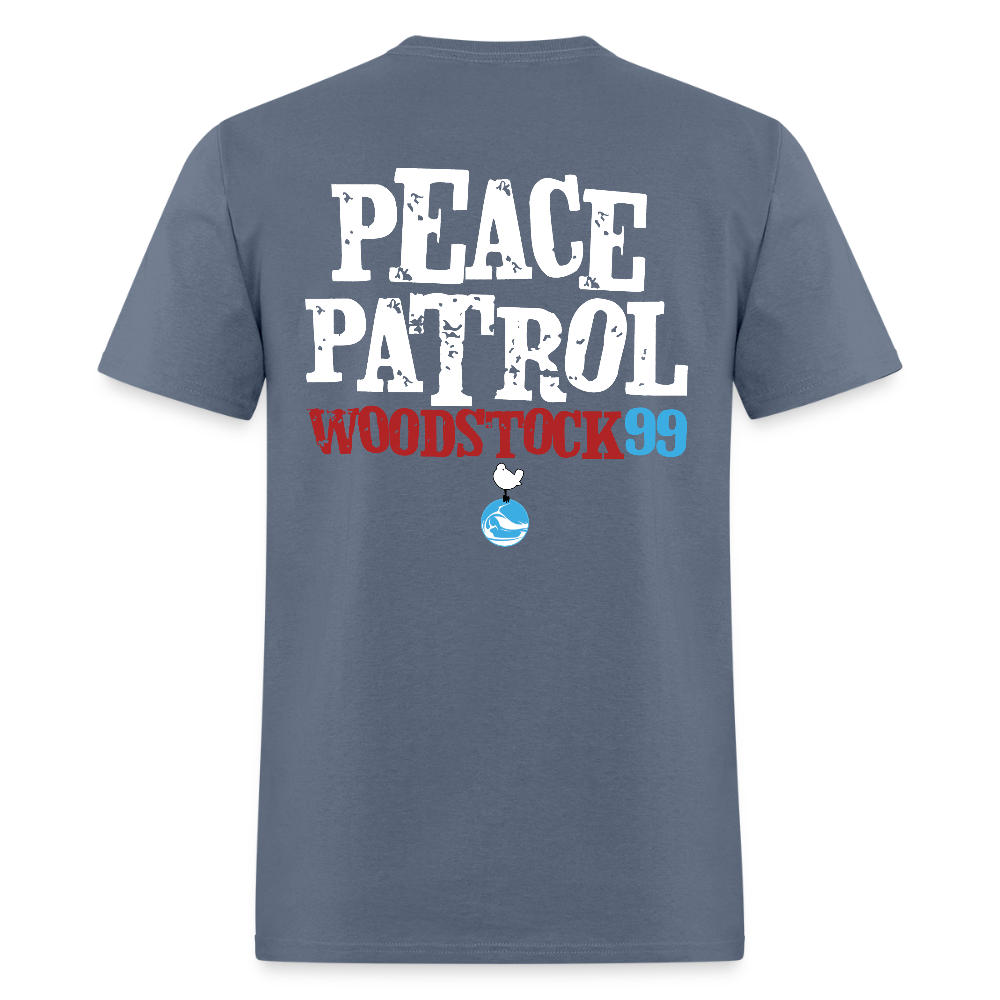 Woodstock 99 Peace Patrol - Tee - denim