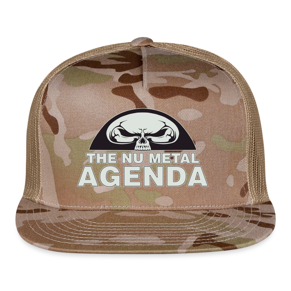 NMA Skull - Trucker Cap - MultiCam\tan