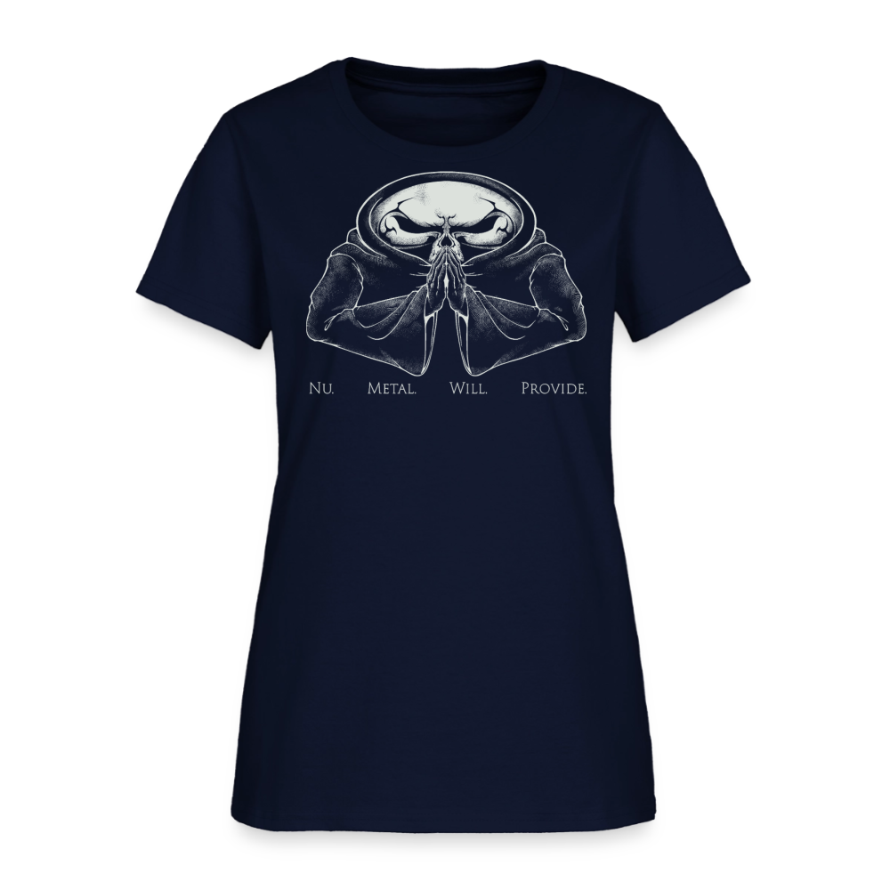 Nu Metal Will Provide - Women's T-Shirt - navy