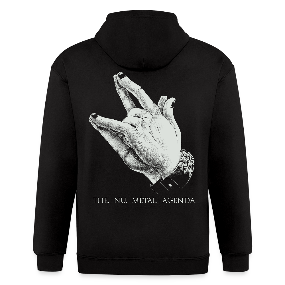 Nu Metal Will Provide - Zip Hoodie - black