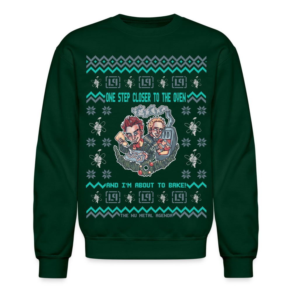 One Step Closer Xmas - Crewneck Sweatshirt - forest green