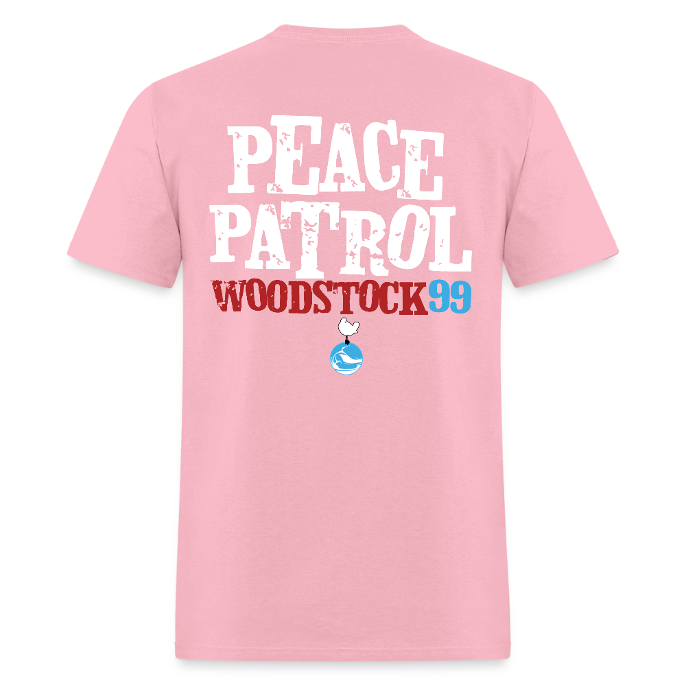 Woodstock 99 Peace Patrol - Tee - pink