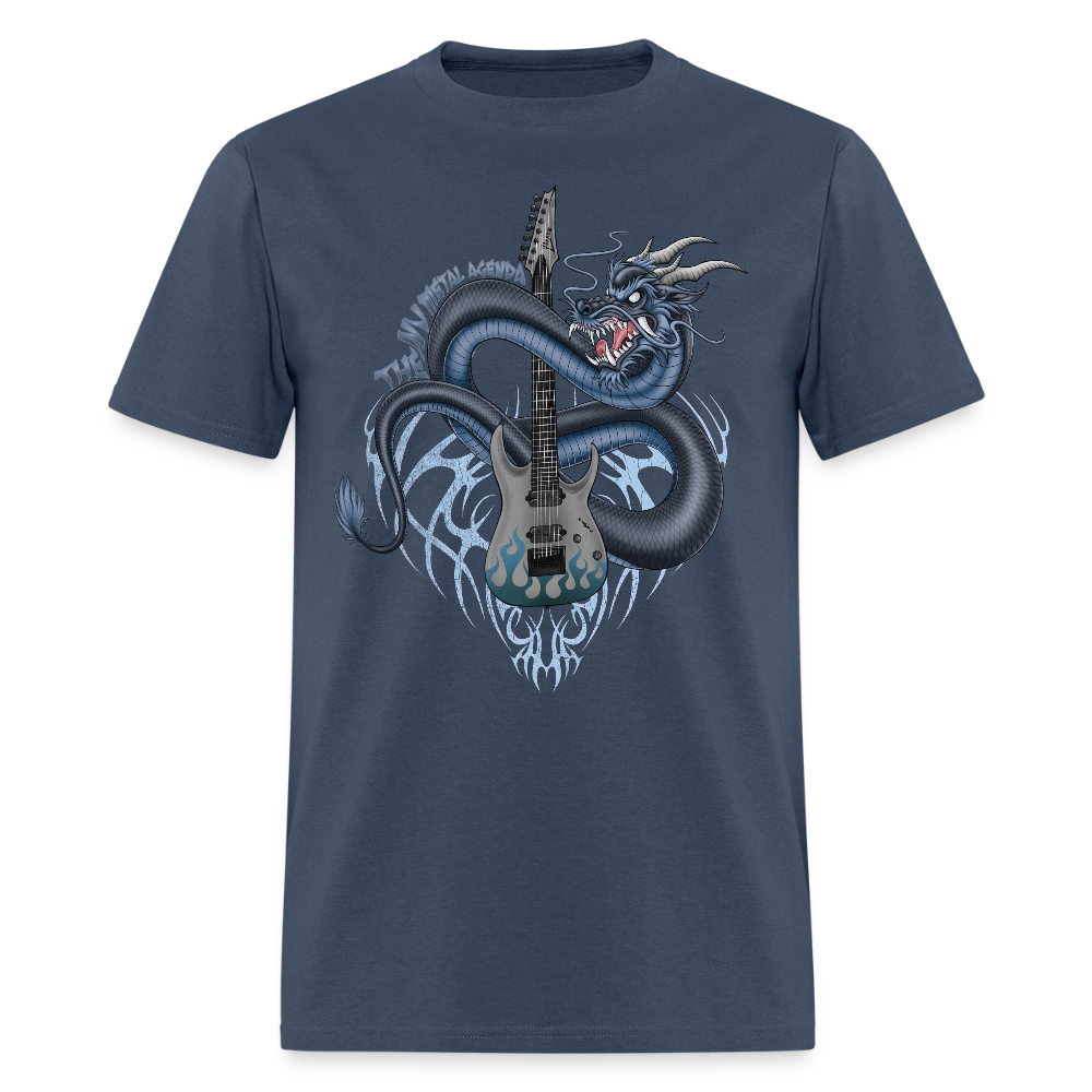 The Nu Metal Dragon Agenda / T-Shirt -  blue dusk