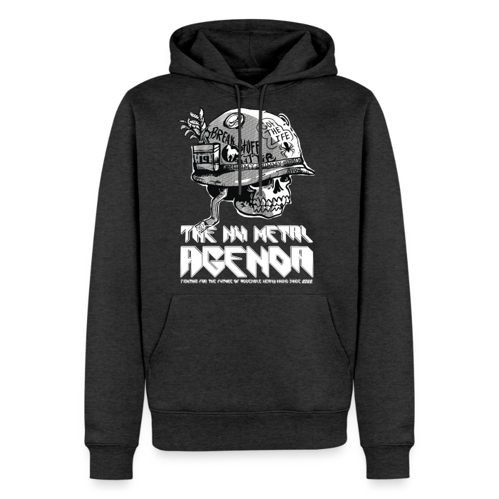 NMARMY - Premium Hoodie - heather anthracite