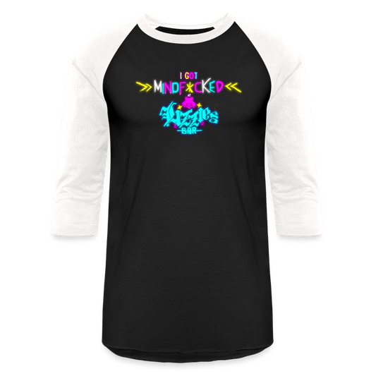 Mindf*cked - Baseball T-Shirt - black/white