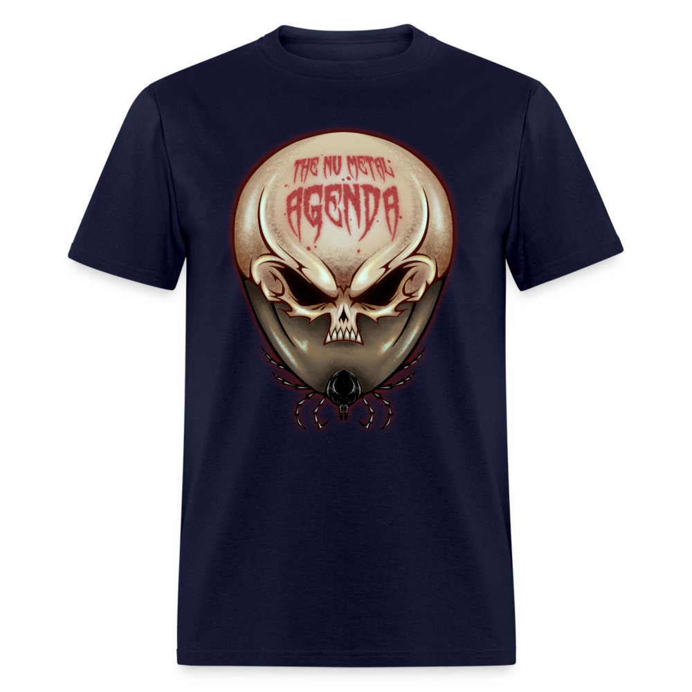 NMA Tick Skull - Color Classic T-Shirt - navy