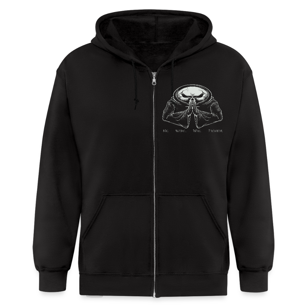 Nu Metal Will Provide - Zip Hoodie - black