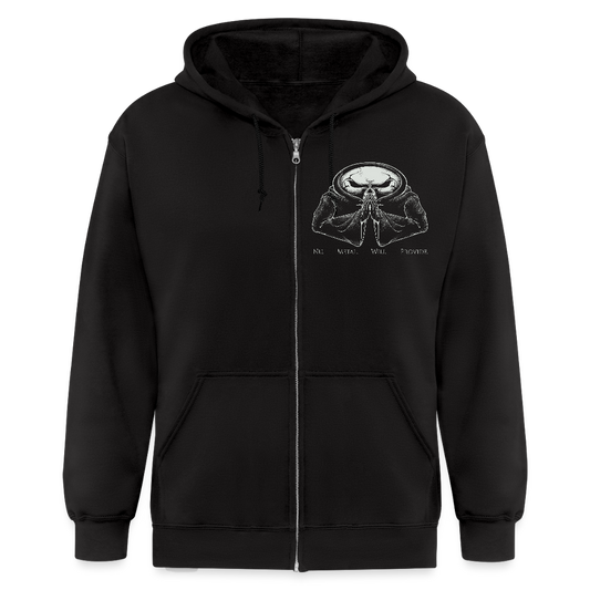 Nu Metal Will Provide - Zip Hoodie - black