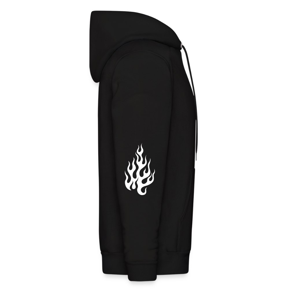NMA Skully Guy - Flame Hoodie - black
