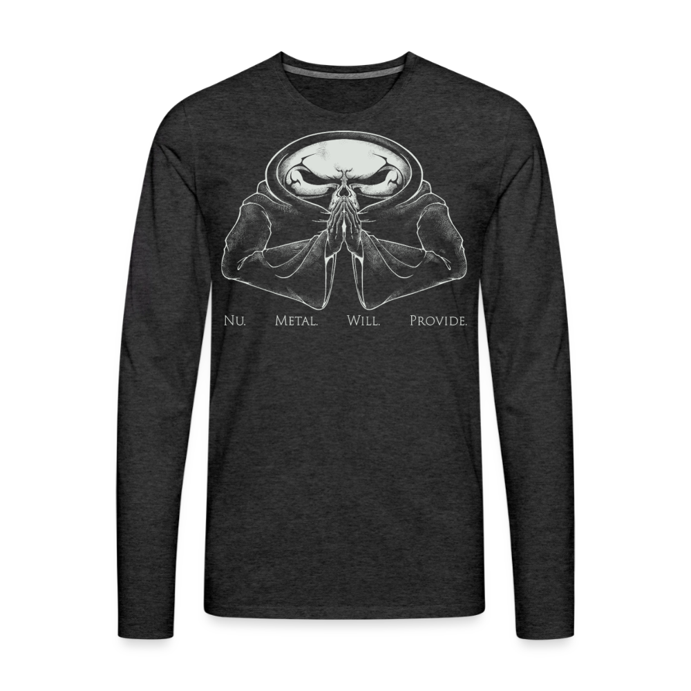 Nu Metal Will Provide - Long Sleeve T-Shirt - charcoal grey