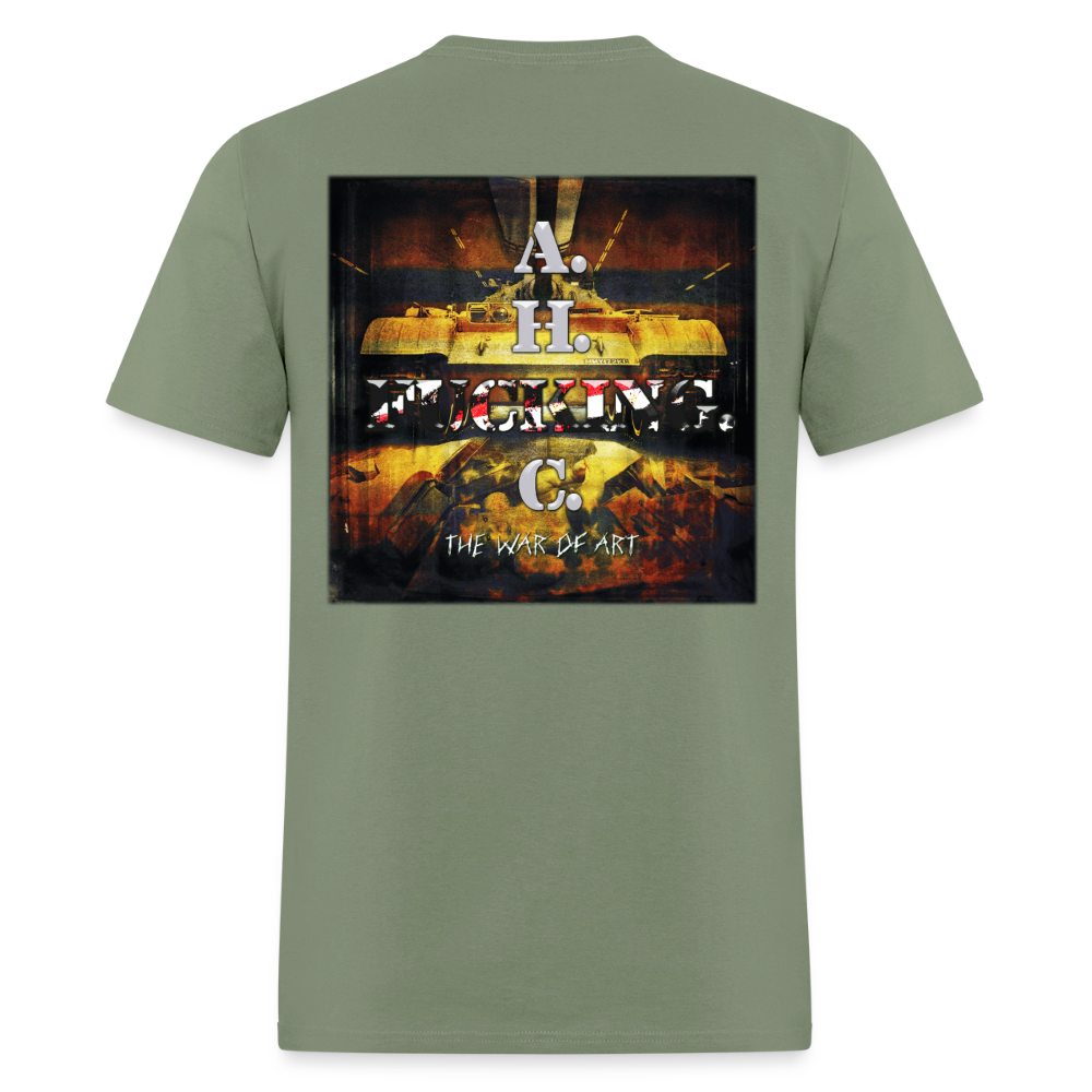 "Nothing Gets Nothing" - A Violent Reaction: 25 Years of The War of Art | T-Shirt - military green