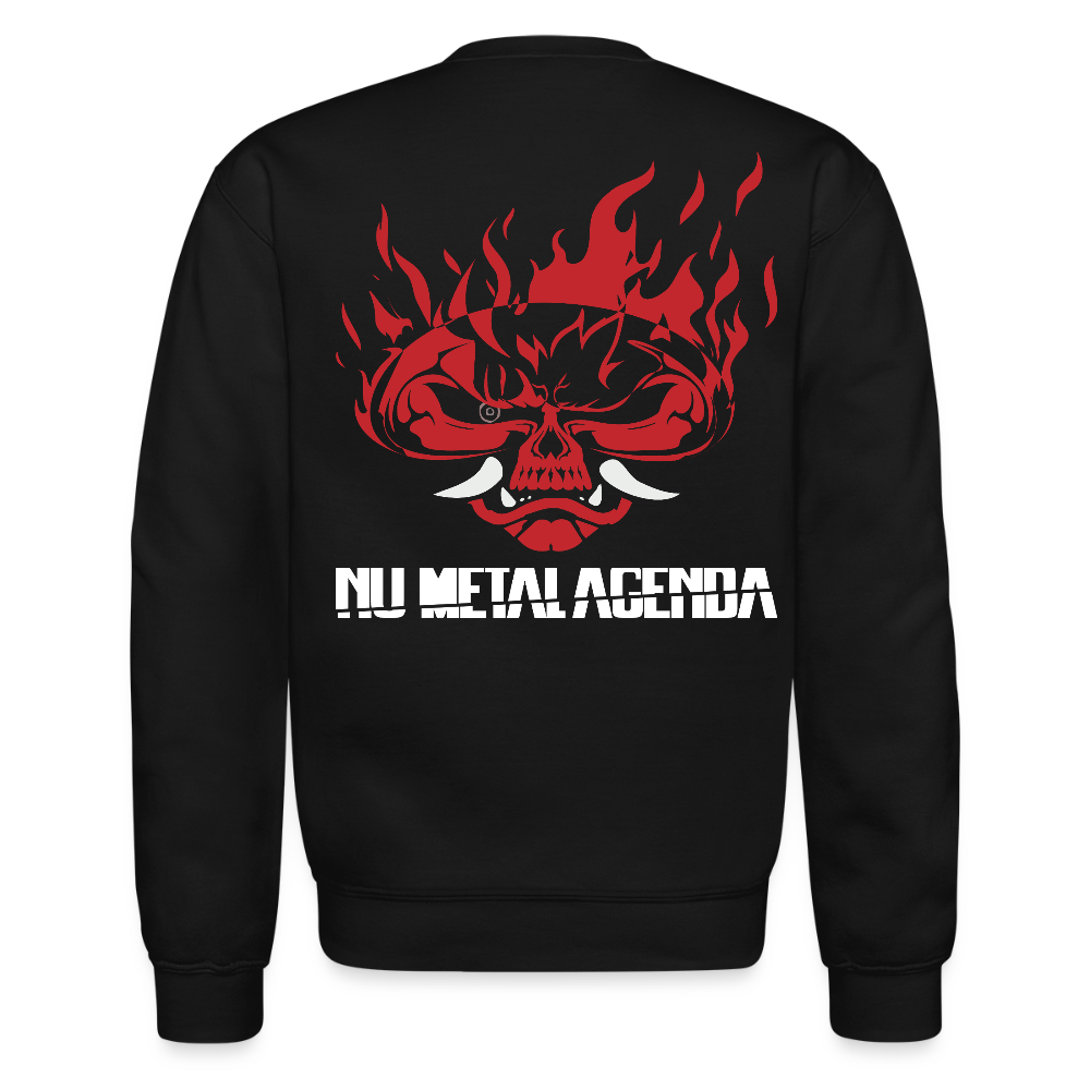 The Samurai Metal Agenda - Crewneck Sweatshirt (2-Side) - black