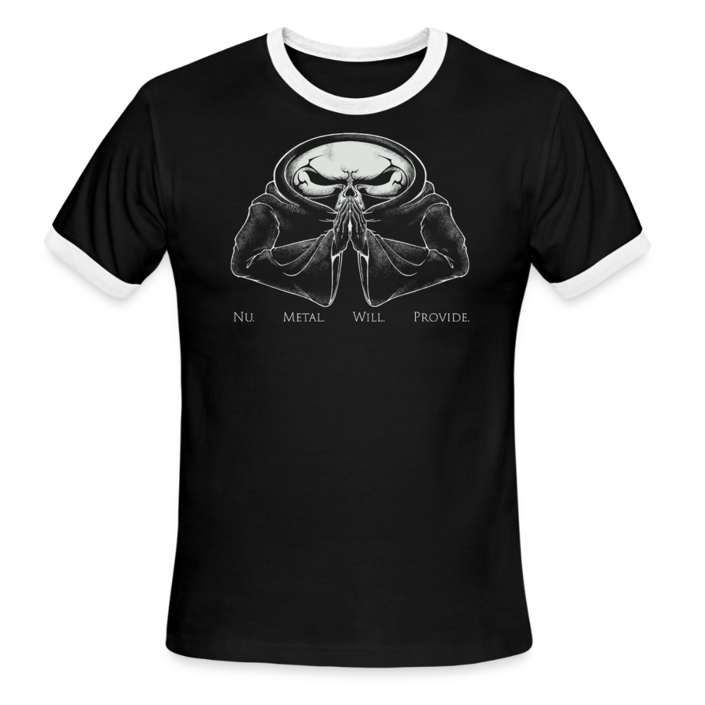 Nu Metal Will Provide - Ringer T-Shirt - black/white