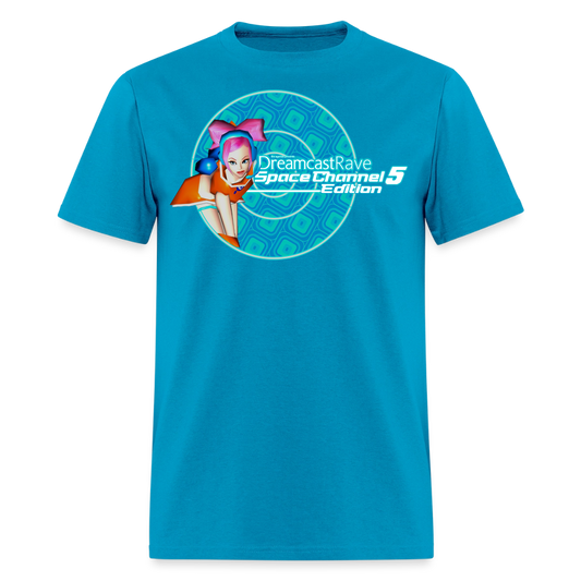 Dreamcast Rave Space Channel 5 Edition - Tee Shirt - turquoise