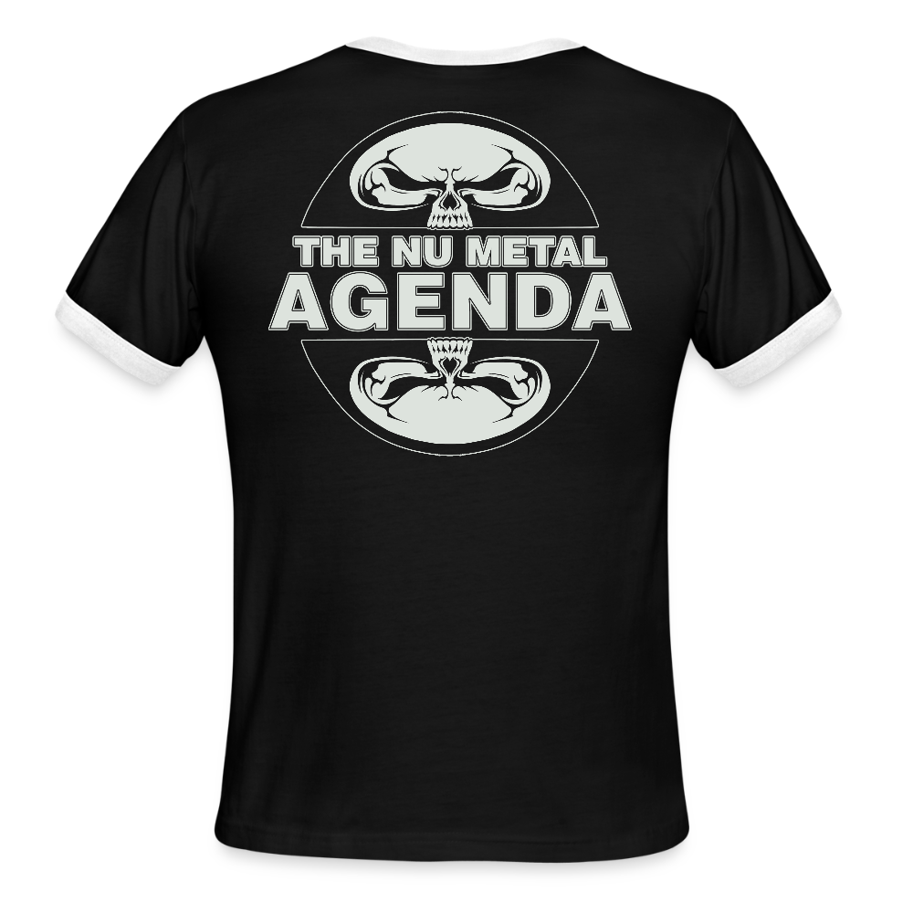 The Pledge - Ringer T-Shirt - black/white
