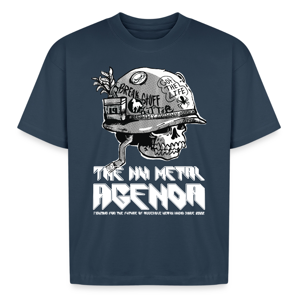 NMARMY - Boxy Fit Unisex T-Shirt - denim