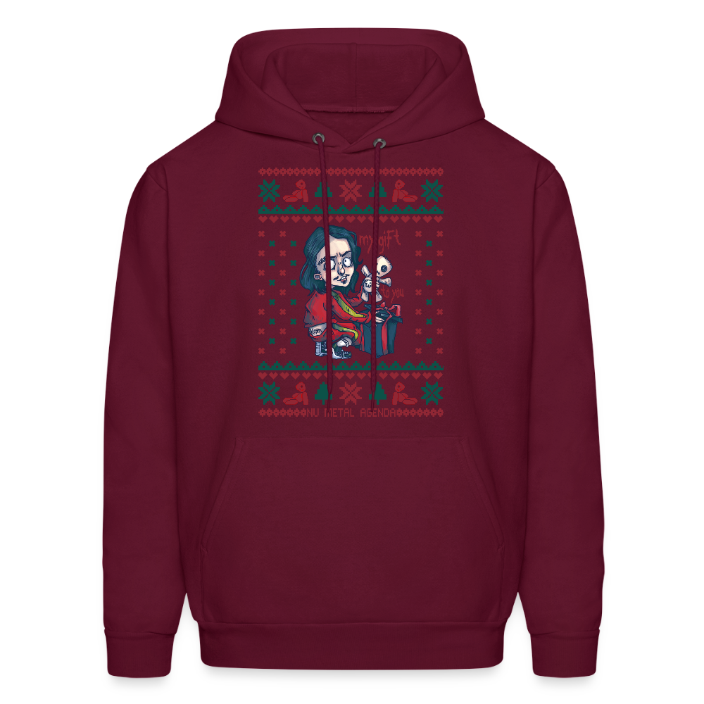 System's Greetings Xmas - Premium Hoodie - burgundy