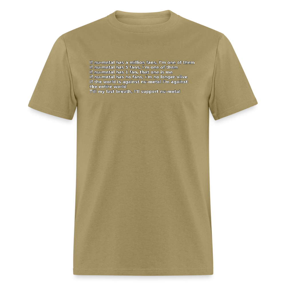 The Pledge - Unisex Classic T-Shirt - khaki