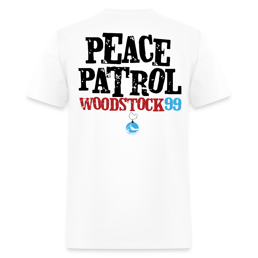 Woodstock 99 Peace Patrol - Color Tees - white