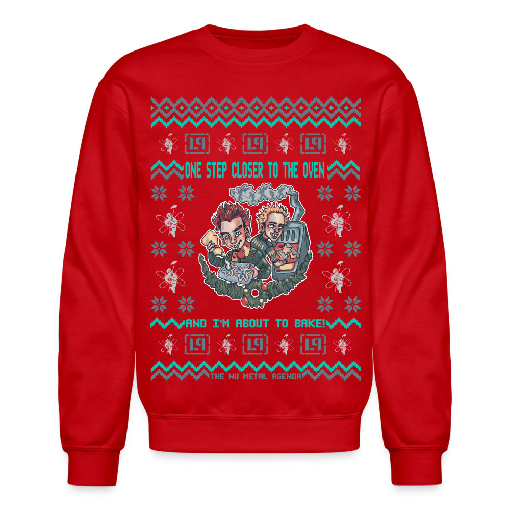 One Step Closer Xmas - Crewneck Sweatshirt - red